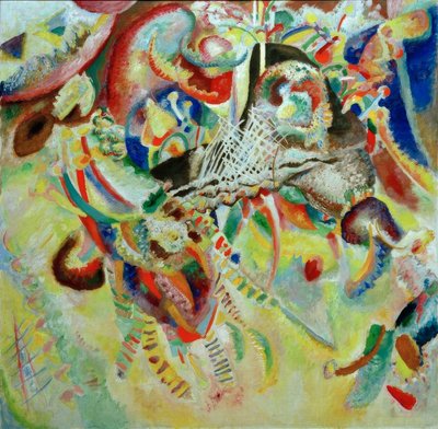 逃れる 作： Wassily Kandinsky